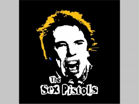 Sex Pistols - Johny Rotten, malá potlačená nášivka rozmery cca. 12x12cm (neobšívaná)